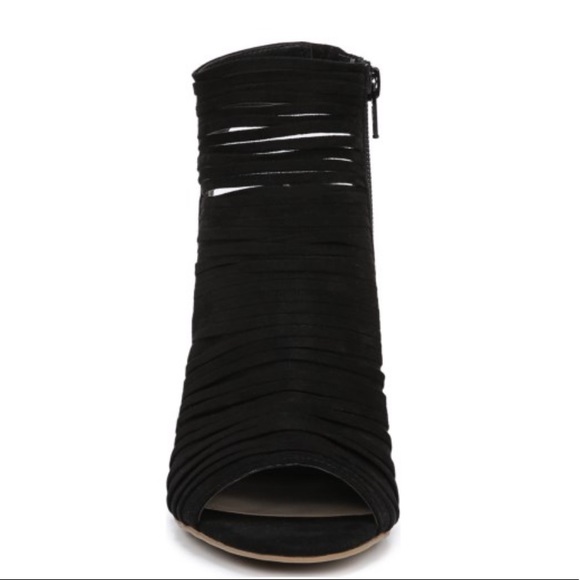 Fierce Strappy Block Heel Peep Toe Bootie - Picture 5 of 8